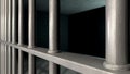 Jail Cell Bars Closeup