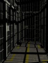 Jail Cell Prison Room Illustration Royalty Free Stock Photo