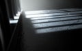 Jail Cell Shadows Royalty Free Stock Photo