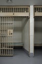 Jail cell in a small town Royalty Free Stock Photo