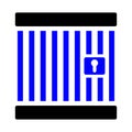 Jail, Lockup Icon Royalty Free Stock Photo