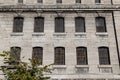 Jail windows with bars