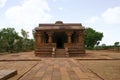 Front view, Jain temple, Jinalaya, known as Jaina Narayana, Pattadakal, Karnataka, India.