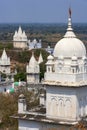 Jain Temples at Sonagiri in the Madhya Pradesh region of India Royalty Free Stock Photo