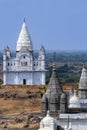 Jain Temples at Sonagiri in the Madhya Pradesh region of India Royalty Free Stock Photo