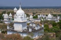 Jain Temples at Sonagiri in the Madhya Pradesh region of India Royalty Free Stock Photo