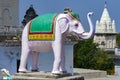 Jain temples and statues at Sonagiri - Madhya Pradesh region of India Royalty Free Stock Photo