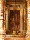 Jainist temple in Jaisalmer, India Royalty Free Stock Photo