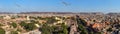 Jaipur aerial panorama, Pink City of India