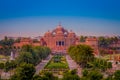 Jaipur, India - September 19, 2017: Akshardham Temple in New Delhi, India. Akshardham or Swaminarayan Akshardham complex