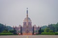 Jaipur, India - September 26, 2017: Goverment building of Rashtrapati Bhavan is the official home of the President of