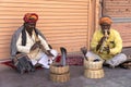 Jaipur March 27 2023 Cobra enchanter sitting in the street with his snake