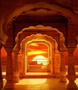 PALACE SUNSET ARCH curved structure jaipur