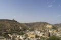 Beautiful old architecture at Amber Palace Jaipur India. Royalty Free Stock Photo