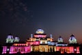 Jaipur`s Albert Hall Museum at Night Royalty Free Stock Photo