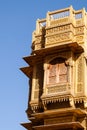 Beautiful architecture of Patwon Ki Haveli in Jaisalmer
