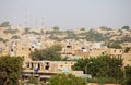 Jaisalmer, Rajasthan, India. City and cell towers