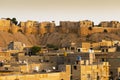 Jaisalmer,Rajasthan,India - October 15,2019: Jaisalmer Fort or Sonar Quila or Golden Fort. living fort - made of yellow sandstone