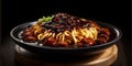 Jajangmyeon Korean food for lunch or dinner