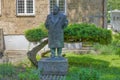 Sculpture of Mosa Pijade at Second AVNOJ Assembly Museum, Jajce Royalty Free Stock Photo