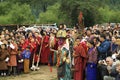 Bhutan, Bumthang, sacred festivity