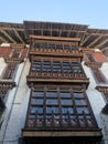 Jakar dzong in Bhutan Royalty Free Stock Photo