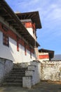 The Jakar Dzong Royalty Free Stock Photo