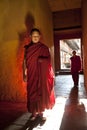 Jakar Dzong or monastery Jakar Bumthang Royalty Free Stock Photo