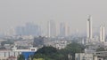 Dangerous Air Pollution Haze in Jakarta