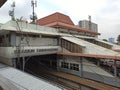 TANAH ABANG STATION IN CENTRAL JAKARTA.