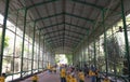 Large cage of bird species in Ragunan Animal Park