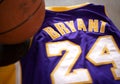 The Jersey Of American Basketball Legend Kobe Bryant