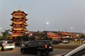 Pantjoran Pantai Indah Kapuk beautiful pagoda