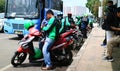 Motorcycle Taxi in Indonesia