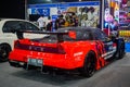 Modified black and red Honda NSX NA1 in Indonesia Modification Expo 2023