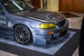 Grey Nissan Skyline 25GT Turbo sedan ER34 in Indonesia Modification Expo 2023