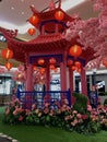Beautiful interior of chinese new year on Shopping Mall