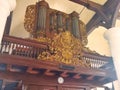 Jakarta, July 19, 2023 : Image of Sion Church or GPIB Sion old pipe organ Royalty Free Stock Photo