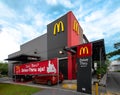 Jakarta, 24 March 2019 : McDonald Outlet with Drive Thru Facility at Newly Develop Commerical Area Summarecon Mall