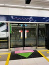 Jakarta MRT train acces door