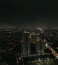 Jakarta Night View Royalty Free Stock Photo