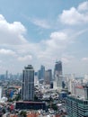 Jakarta Skyline from national library at Jakarta