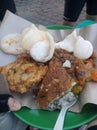 Jakarta street food nasi uduk