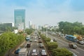 Jakarta traffic Royalty Free Stock Photo