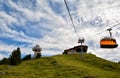 Jakobskreuz Cross in Sankt Ulrich am Pillersee and cable chair transportation