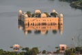 Jal Mahal, Jaipur. a palace in the middle of a lake Royalty Free Stock Photo