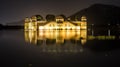 Jal Mahal Jaipur Rajasthan India night view Royalty Free Stock Photo