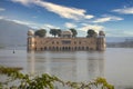 Jal Mahal - the `Water Palace` on the Man Sagar Lake in Jaipur Royalty Free Stock Photo