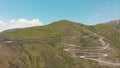 The pass the country opens out to the Ferghana Valley. Downhill or Level Roads. Mountains in Kyrgyzstan