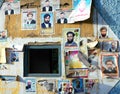 Jalalabad, Afghanistan: Election posters on a wall